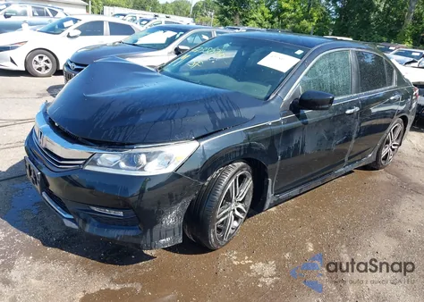 2017 Honda Accord Sport из США, поврежденный, VIN 1HGCR2F5XHA169449
